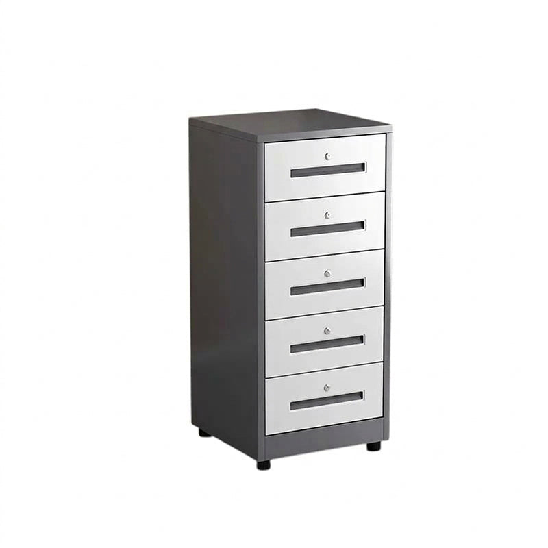 BDLFurniture Steel Office File Cabinet Lockable Metal Storage Credenza Pre-Assembled Drawe