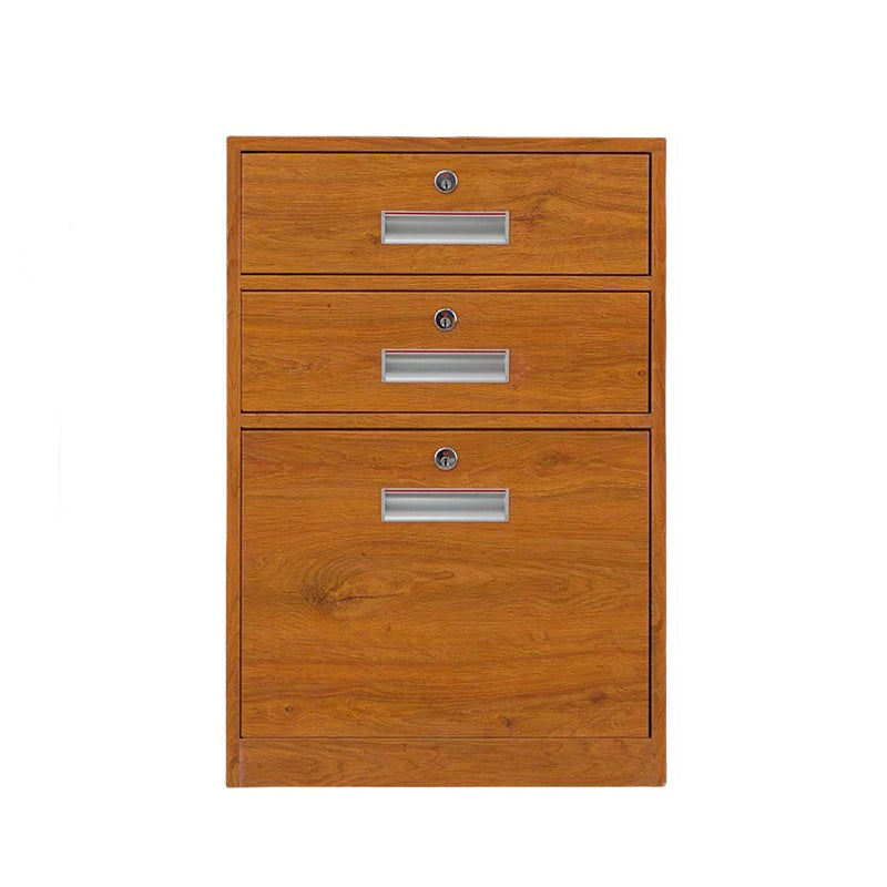 BDLFurniture Steel Mobile Pedestal Cabinet Lockable 3 Drawers Smooth Runners Multi Colour