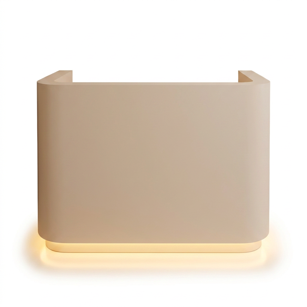 Modern Reception Desk Front Counter for Shops, Office | 80cm-300cm Reception Furniture