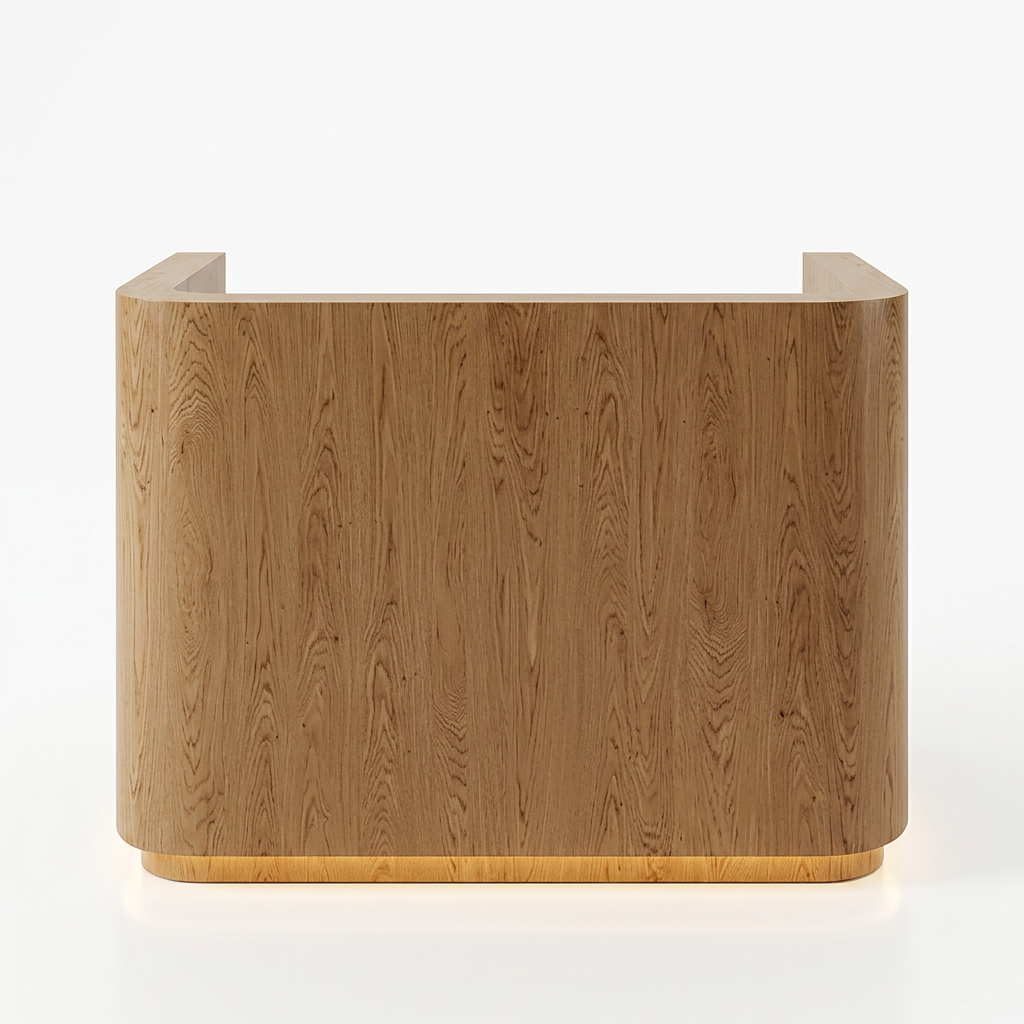 Modern Reception Desk Front Counter for Shops, Office | 80cm-300cm Reception Furniture