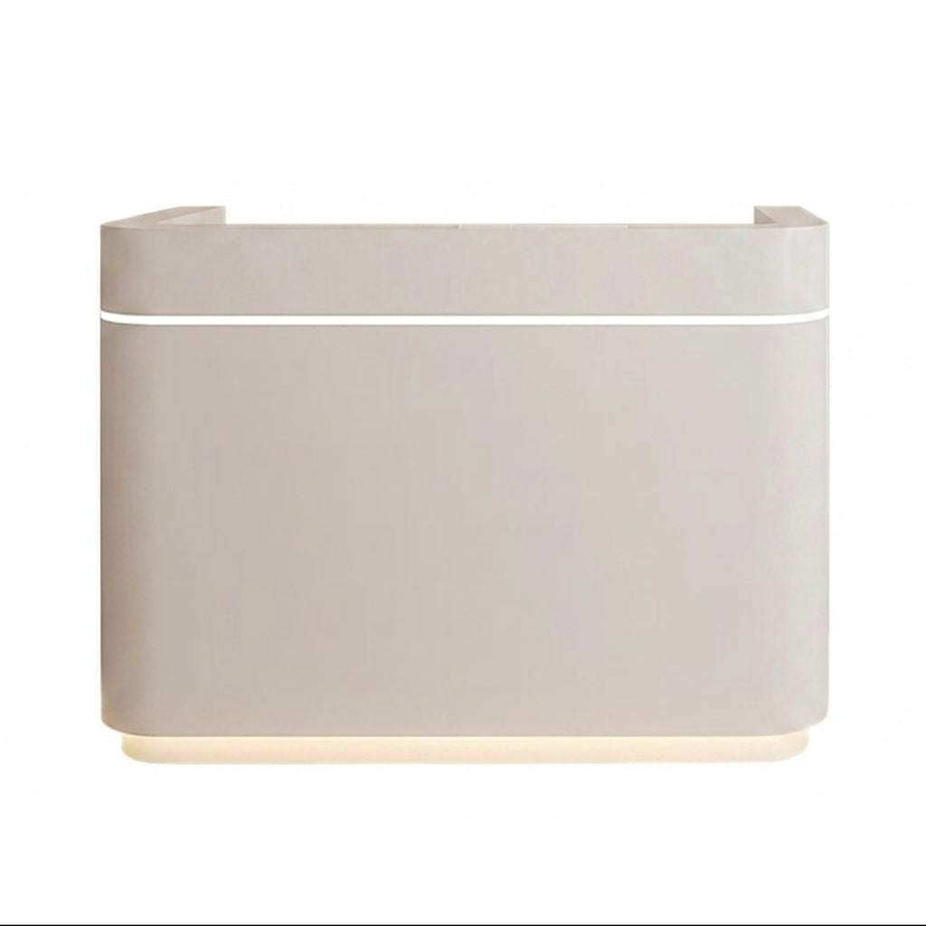 Modern Reception Desk Front Counter for Shops, Office | 80cm-300cm Reception Furniture